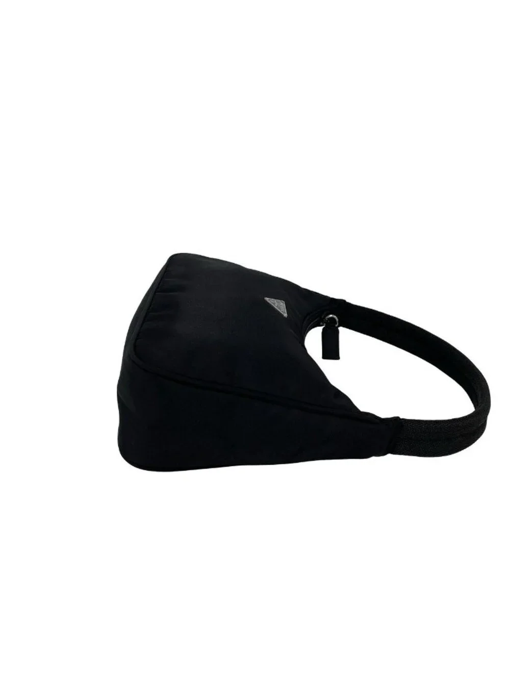 Prada Tessuto Nylon Mini Handbag Pouch Black